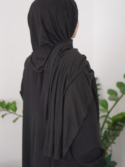 Jersey Black Overlock