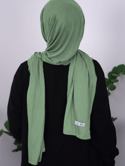 Jersey Fern Faded Denim