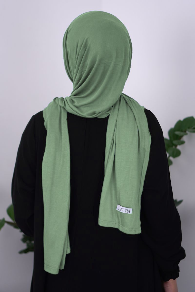 Jersey Fern Faded Denim