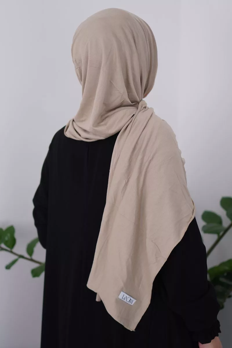 Jersey Tan Overlock