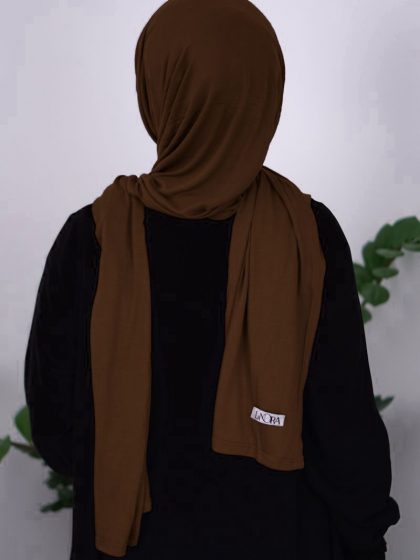 Jersey Walnut Faded Denim